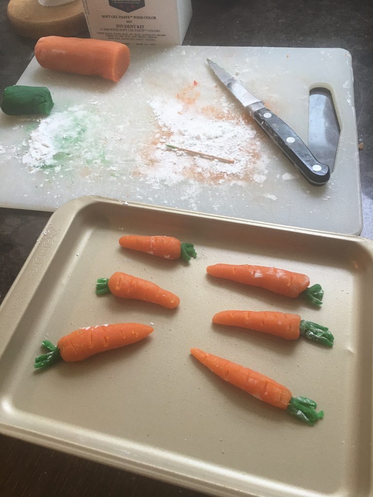 marzipan carrots