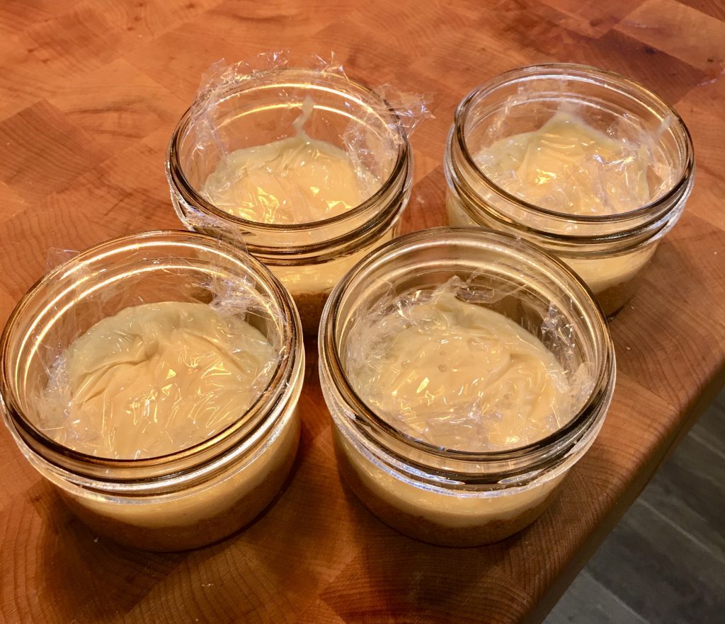 puddings in a jar