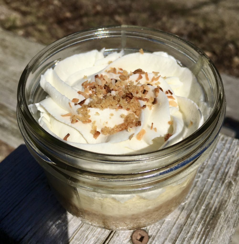 Good and creamy Coconut Cream Pie – and now as pudding!